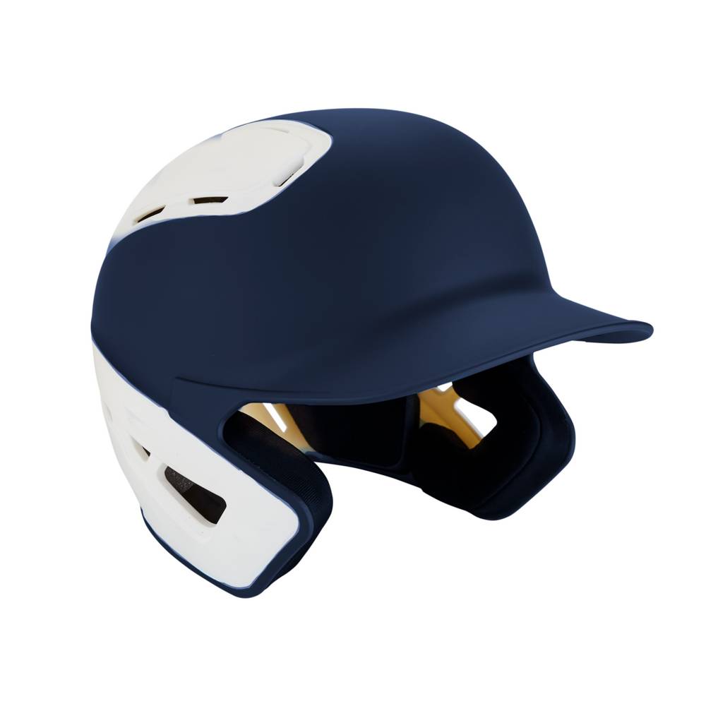 Mizuno Men's B6 Baseball Batting Helmet Navy/White (380385-UWM)